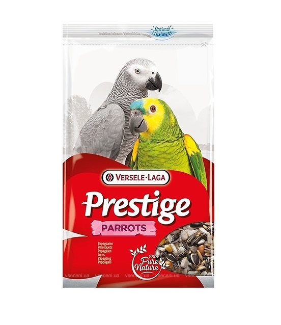 Корм для крупных попугаев Versele-Laga Prestige Parrots зерновая смесь, 1 кг