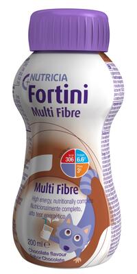 Энтеральное питание Nutricia Fortini с пищевыми волокнами от 1 года со вкусом шоколада, 200 мл