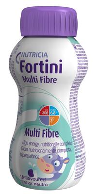 Энтеральное питание Nutricia Fortini с пищевыми волокнами от 1 года с нейтральным вкусом, 200 мл