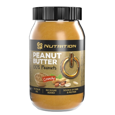 Арахисовое масло Sante Go On! Peanut butter crunchy 100%, стекло 900 г