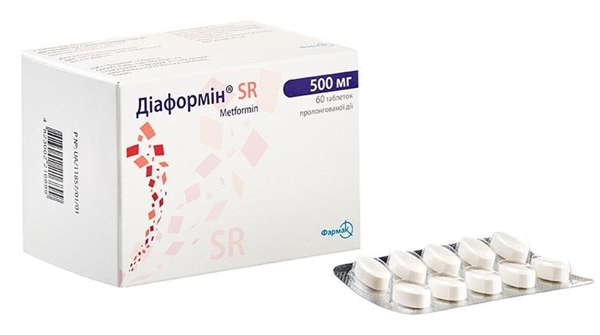 Аналоги Диаформин SR таблетки прол./д. по 500 мг №60 (10х6) - поиск .