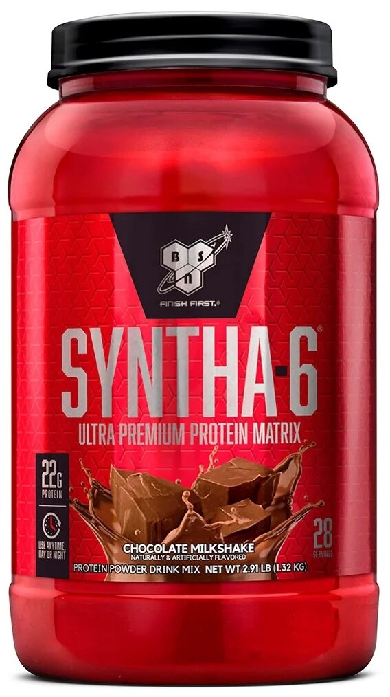 Протеин BSN Syntha-6 Шоколад, 1,32 кг