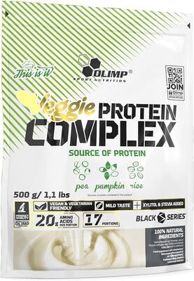 Протеин растительный Olimp Veggie Protein Complex, без вкуса, 500 г