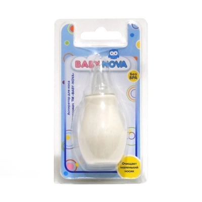 Аспиратор для носа Baby-Nova 33305 детский, 1 штука