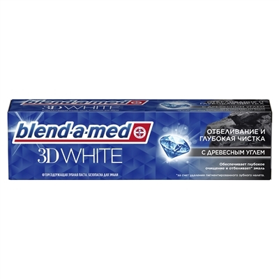 Зубная паста Blend-a-med 3D White, Отбеливание и глубокая чистка, 100 мл