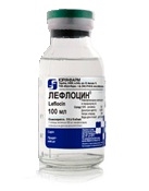 Лефлоцин раствор д/инф. 5 мг/мл по 100 мл в конт.