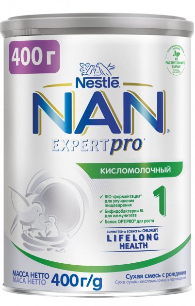 Сухая смесь Nestle NAN кисломолочный 1 400 г