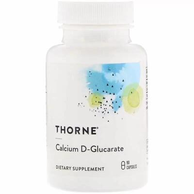Кальций Thorne Research Calcium D-Glucarate 500 мг, 90 капсул