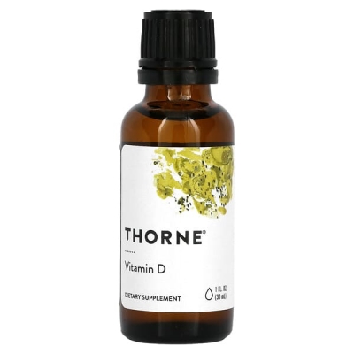 Витамин D Thorne Research Vitamin D, 30 мл
