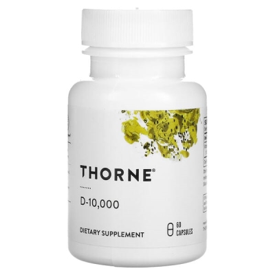 Витамин D3 10000МЕ Thorne Research Vitamin D-3 10000 капсулы №60