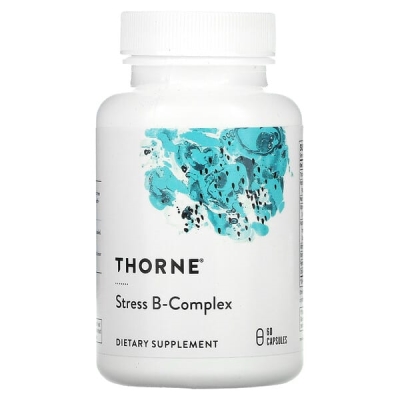 Витамины В-Комплекс от стресса Thorne Research Stress B-Complex капсулы №60