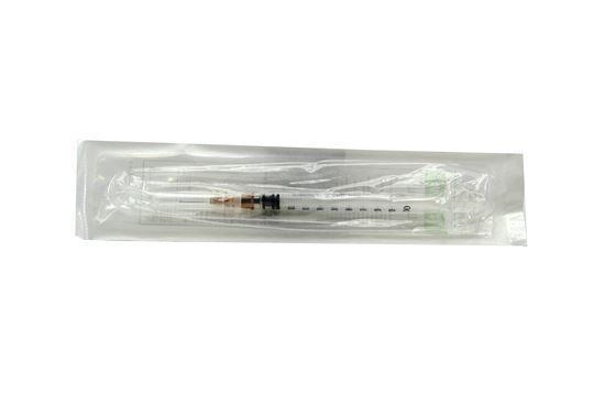 Шприц инсулиновый 1 мл U-100 Medicare 3-компонентный с иглой 26G (0,45 мм х 13 мм), 1 штука