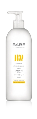 Мыло Babe Laboratorios Body на основе масел (формула без воды и щелочи) для сухой и атопической кожи, 500 мл