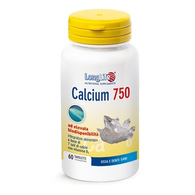 Лонг Лайф Calcium капсулы по 750 мг №60