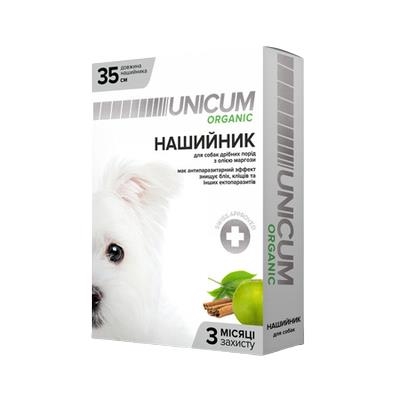 Ошейник для собак Unicum organic UN-023 от блох и клещей, 35 см