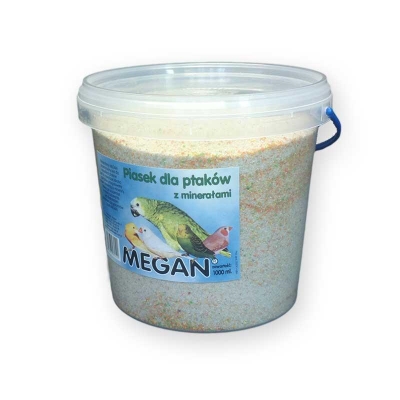 Песок Megan для птиц с минералами 1 л/1500 г