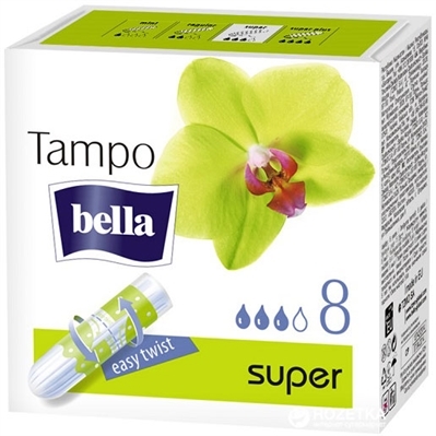 Тампоны гигиенические Bella Tampo Premium Comfort super 8 штук