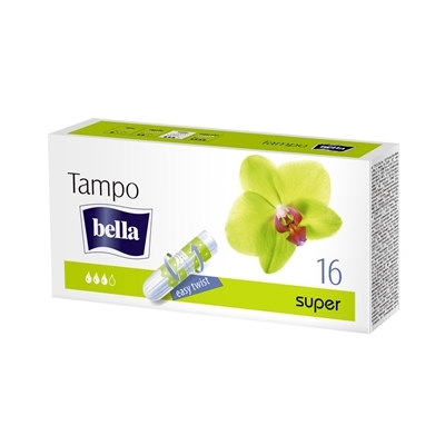 Тампоны гигиенические Bella Tampo Premium Comfort super, 16 штук