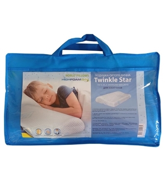 Подушка ортопедическая детская Noble Twinkle Star для мальчиков