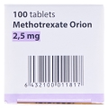 Метотрексат Орион таблетки по 2.5 мг №100 во флак.