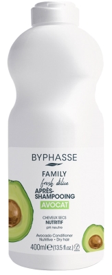 Кондиционер Byphasse Family Fresh Delice для сухих волос, с авокадо, 400 мл