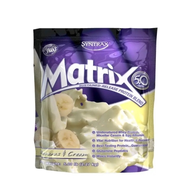 Протеин Syntrax Matrix bananas & cream, 2,3 кг