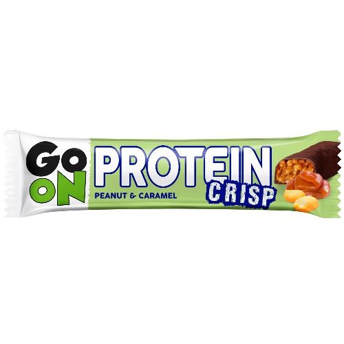 Батончик протеїновий Go On Nutrition Protein Crisp peanut & caramel, 50 г