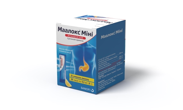 Маалокс мини: инструкция + цена от 171 грн в аптеках | Tabletki
