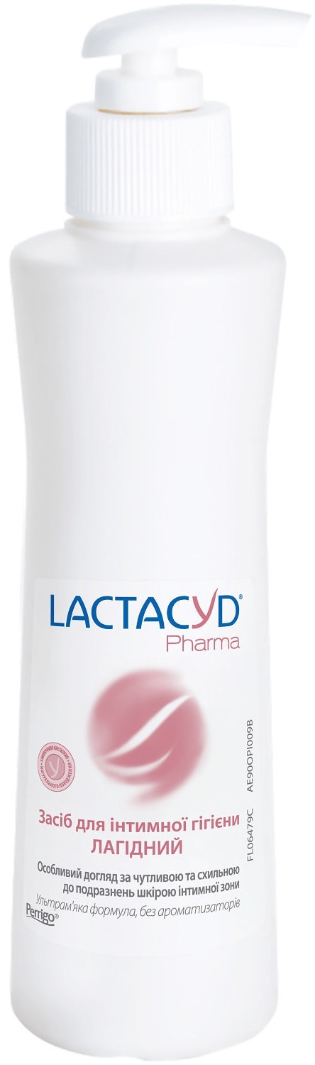 Средство для интимной гигиены Lactacyd Pharma Ласковый по 250 мл флакон с дозатором