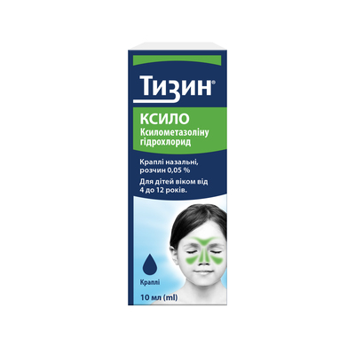 Тизин Ксило: Инструкция + Цена От 57 Грн В Аптеках | Tabletki.Ua