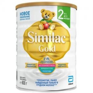 Смесь сухая молочнаяSimilac Gold 2, для детей с 6 месяцев, 800 г
