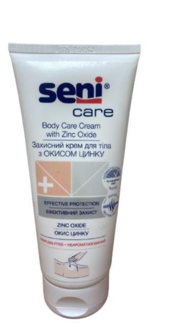Крем для тела Seni Care защитный с Окисью цинка (Zine Oxide), 200мл