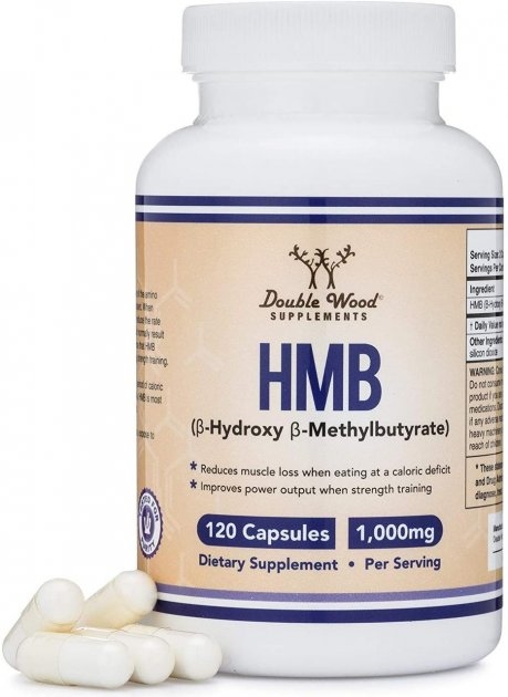 Амінокислота HMB Double Wood HMB 1000 mg, 120 капсул