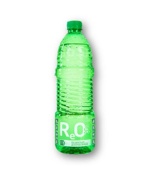 Вода питьевая РЕО д/мед. целей слабогаз.. по 950 мл в бутыл. полиэт.