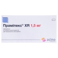 Прамипекс XR таблетки прол./д. по 1.5 мг №30 (10х3)