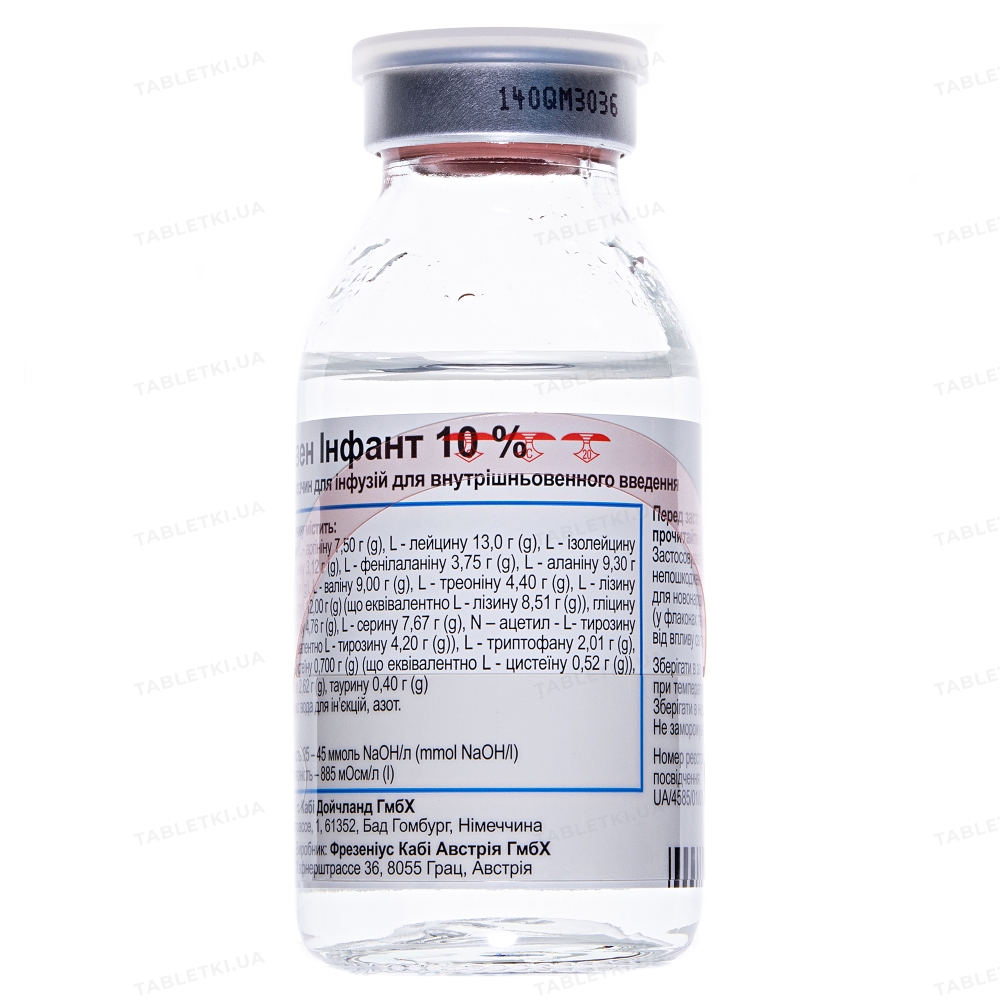 Аминовен инфант 10%: инструкция + цена от 480 грн в аптеках | Tabletki
