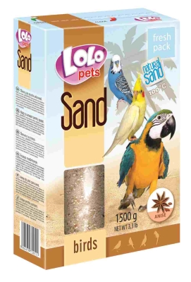 Песок для птиц Lolo Pets анисовый, 1,5 кг