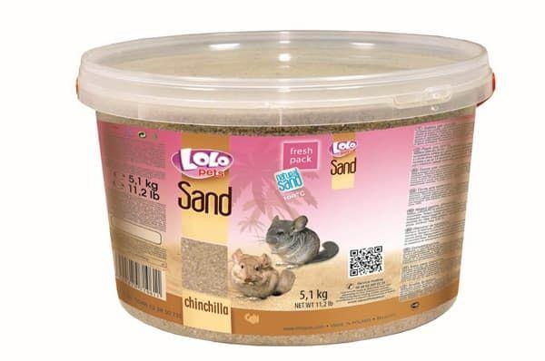 Песок для шиншилл Lolo Pets, 5,1 кг