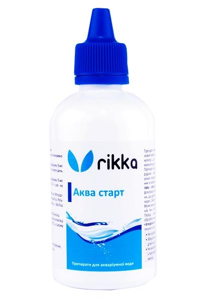 Аква старт Rikka для аквариумной воды, 100 мл