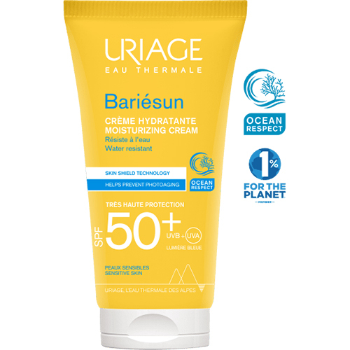 Крем солнцезащитный Uriage Bariesun для лица, SPF50+, 50 мл