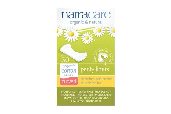 Прокладки ежедневные Natracare 3060 Curved органические, 30 штук