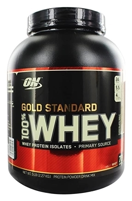 Протеин Optimum Nutrition 100% Whey Gold Standard, шоколадный солод, 2,27 кг