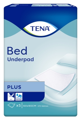 Пелюшки Tena Bed Plus одноразові поглинаючі 60 x 90 см, 5 шт