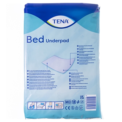 Пеленки Tena Bed Plus одноразовые впитывающие 60 x 90 см, 5 шт