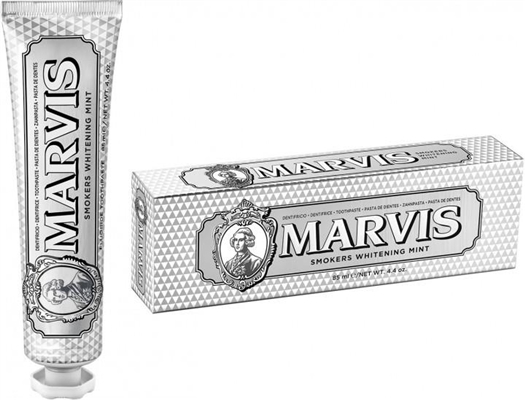 Зубная паста Marvis Отбеливающая мята для курильщиков, 85 мл