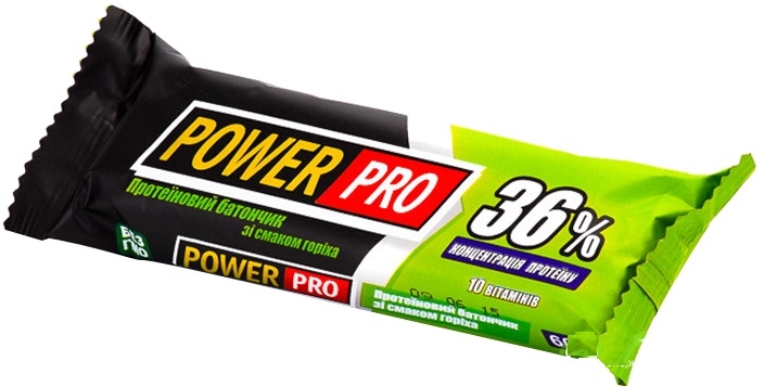 Батончик Power Pro 36% classic - Орех, 60 г