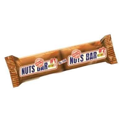 Батончик Power Pro Nuts Bar с арахисом и карамелью без сахара, 70 г