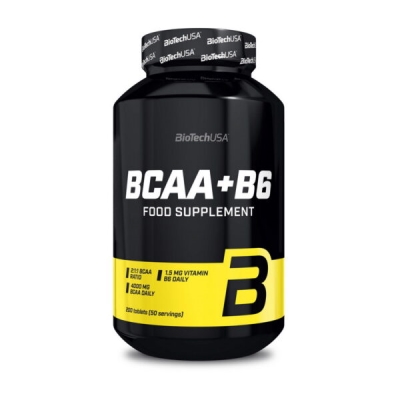 Аминокислоты Biotech BCAA + B6, 200 таблеток