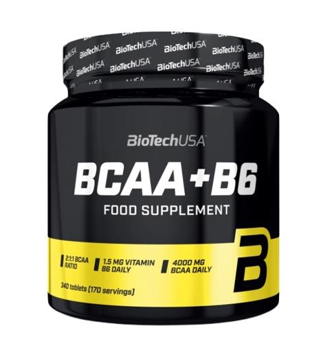 Аминокислоты Biotech BCAA + B6, 340 таблеток