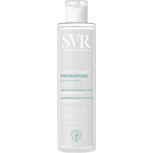 Міцелярна вода SVR Physiopure, для всіх типів шкіри, у тому числі чутливої, 200 мл